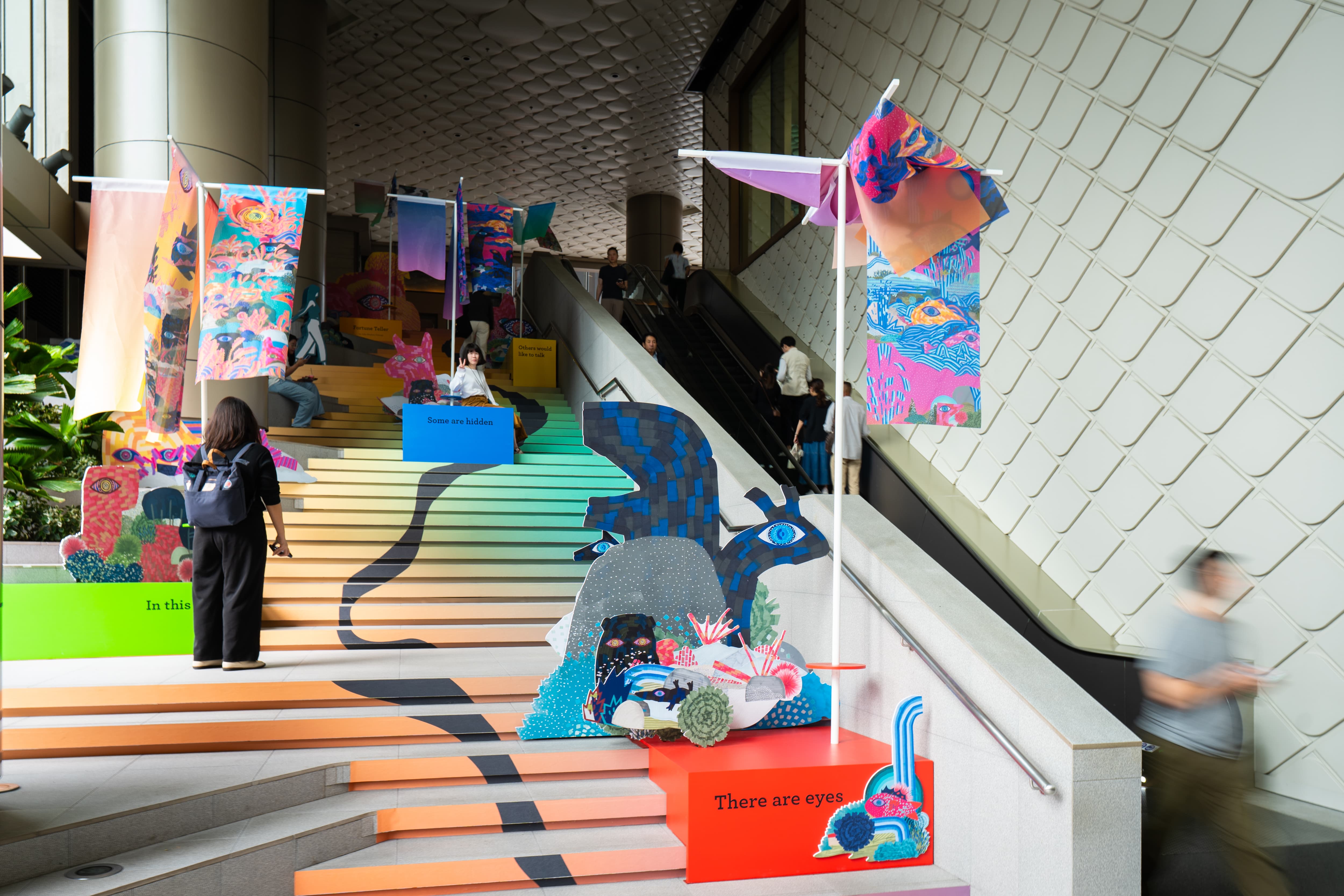 Augmented Reality Experience: Embark on an augmented-reality adventure to search for and awaken characters hidden across One Bangkok.