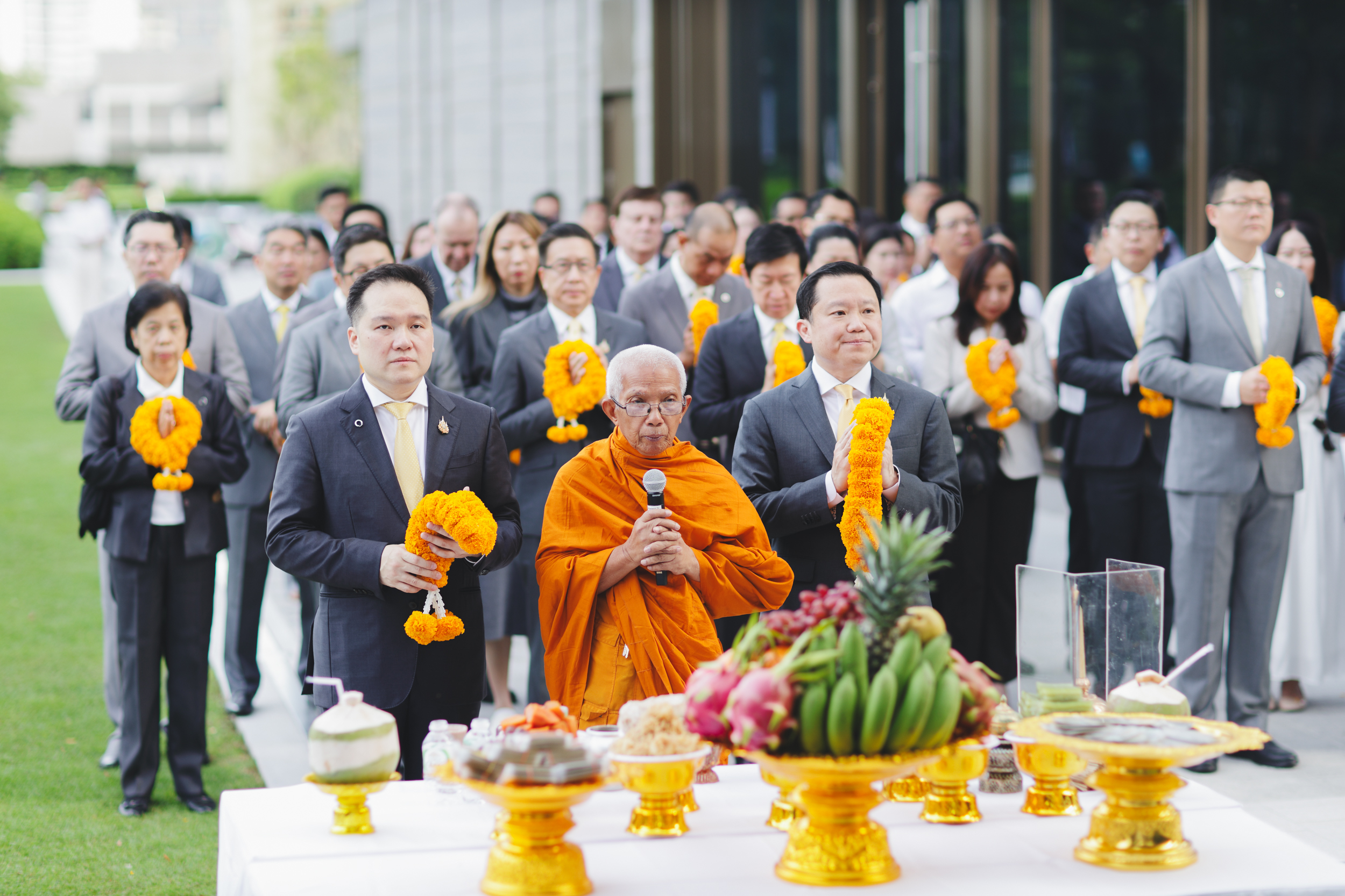 One Bangkok made merit on the occasion of its 1st anniversary