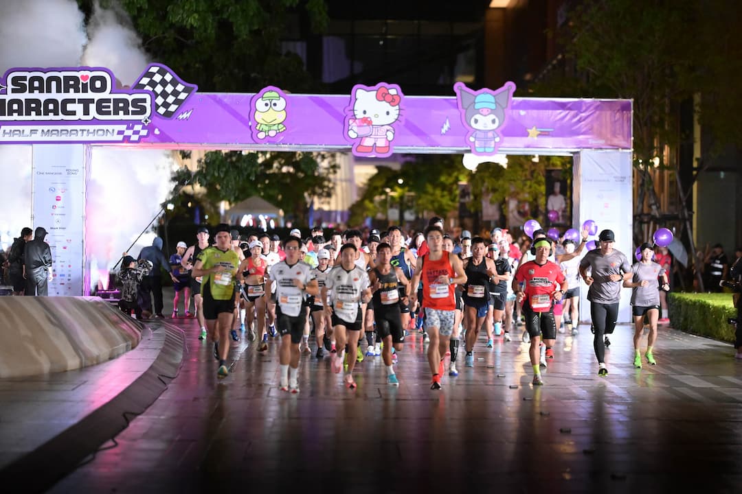 SANRIO CHARACTERS HALF MARATHON Brings Runners from Thailand and Thai and International to One Bangkok