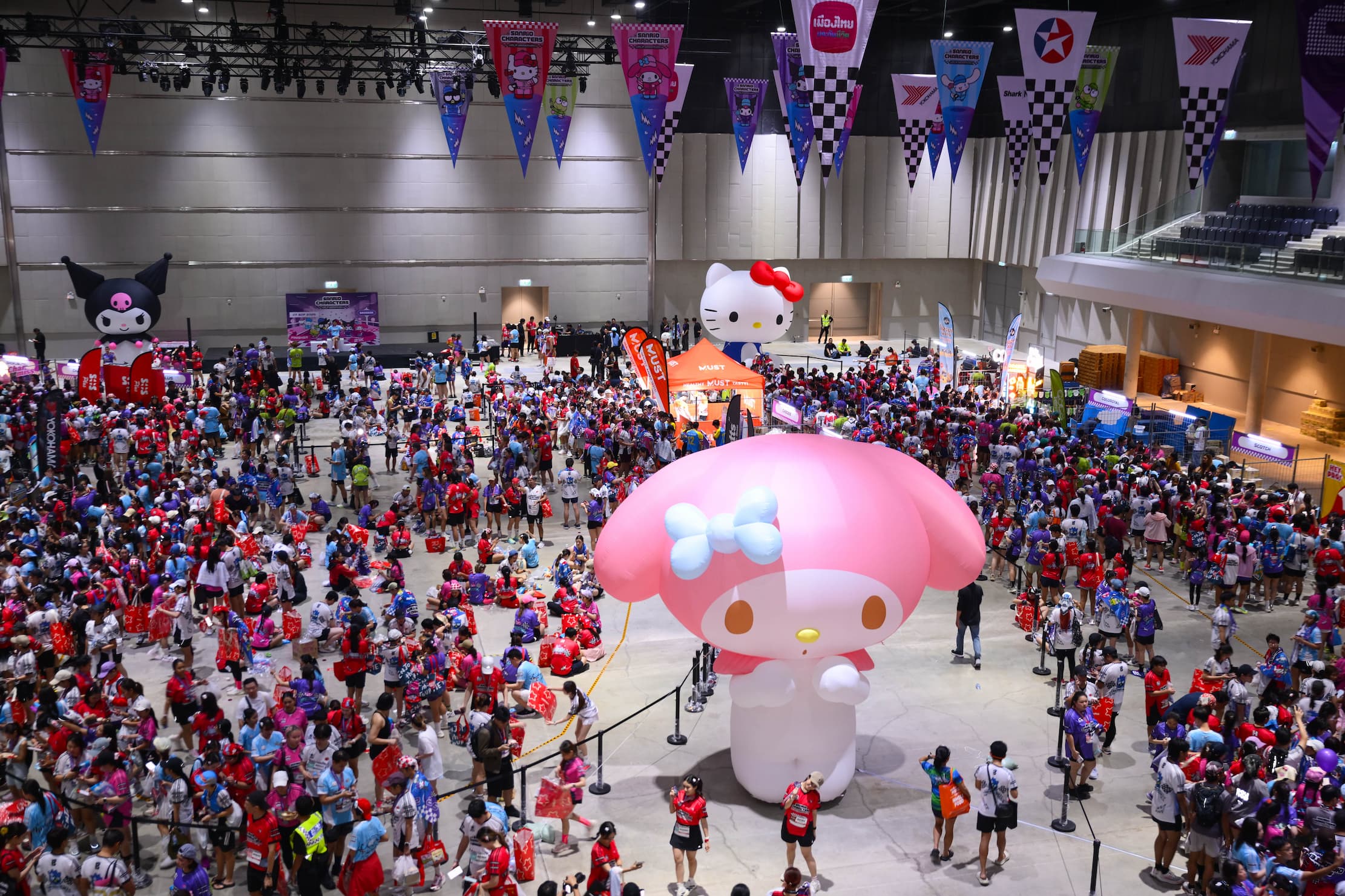 SANRIO CHARACTERS HALF MARATHON Brings Runners from Thailand and Thai and International to One Bangkok