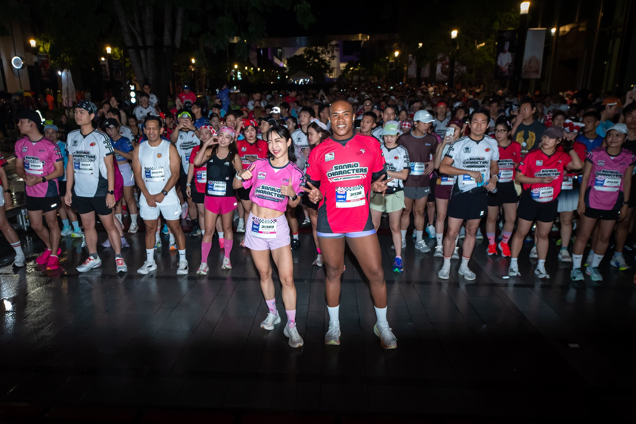 SANRIO CHARACTERS HALF MARATHON Brings Runners from Thailand and Thai and International to One Bangkok