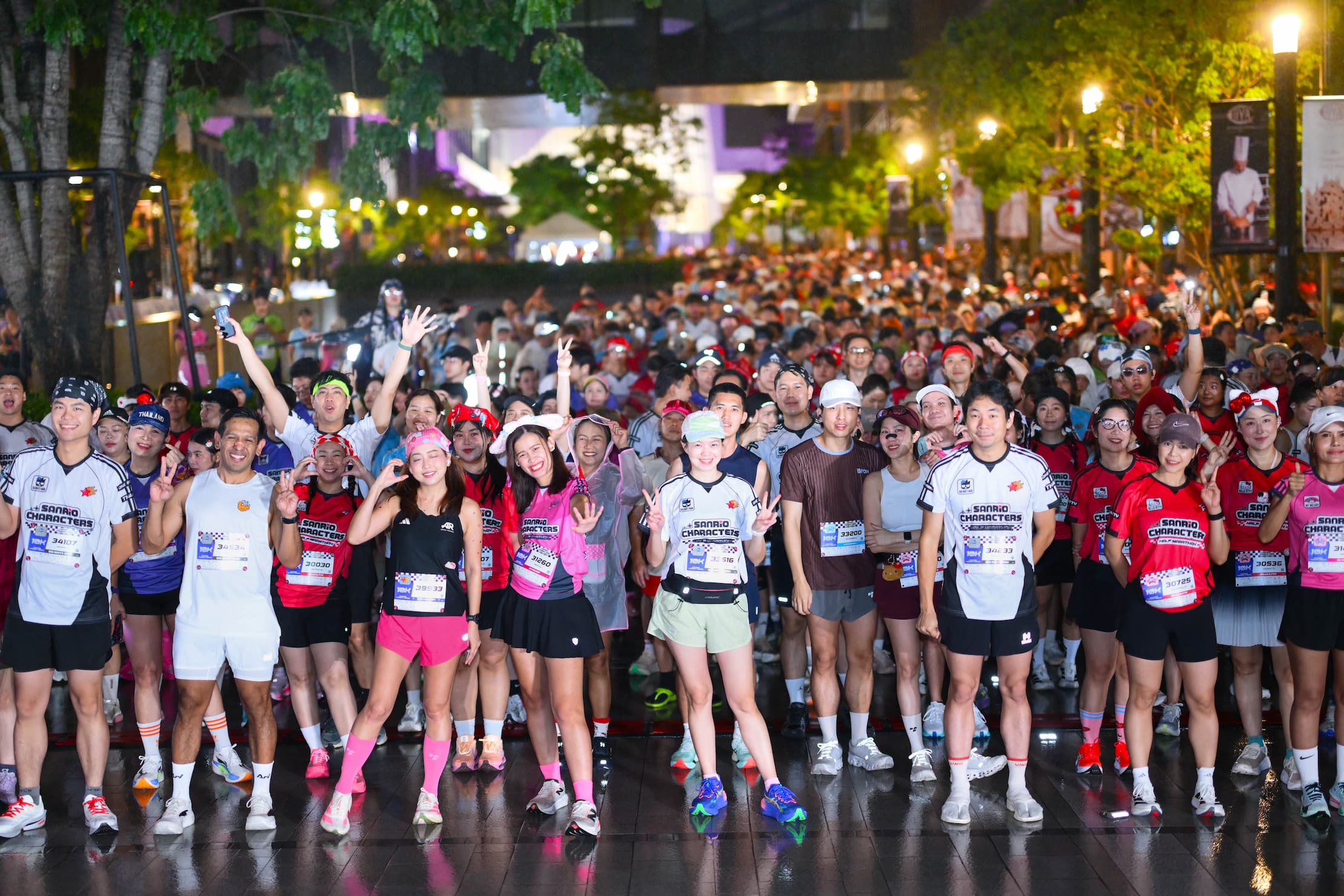 SANRIO CHARACTERS HALF MARATHON Brings Runners from Thailand and Thai and International to One Bangkok