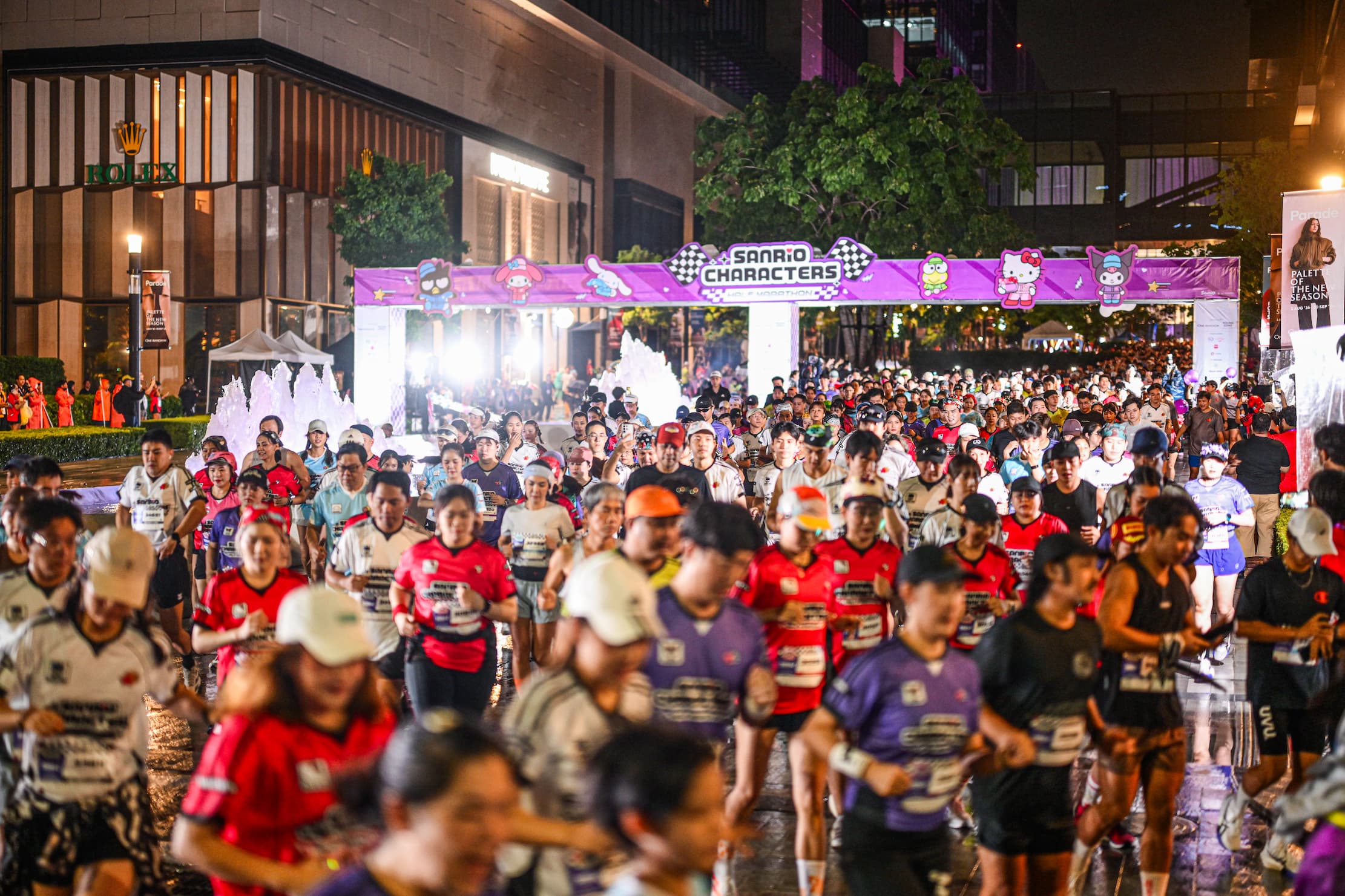 SANRIO CHARACTERS HALF MARATHON Brings Runners  from Thailand and Thai and International to One Bangkok