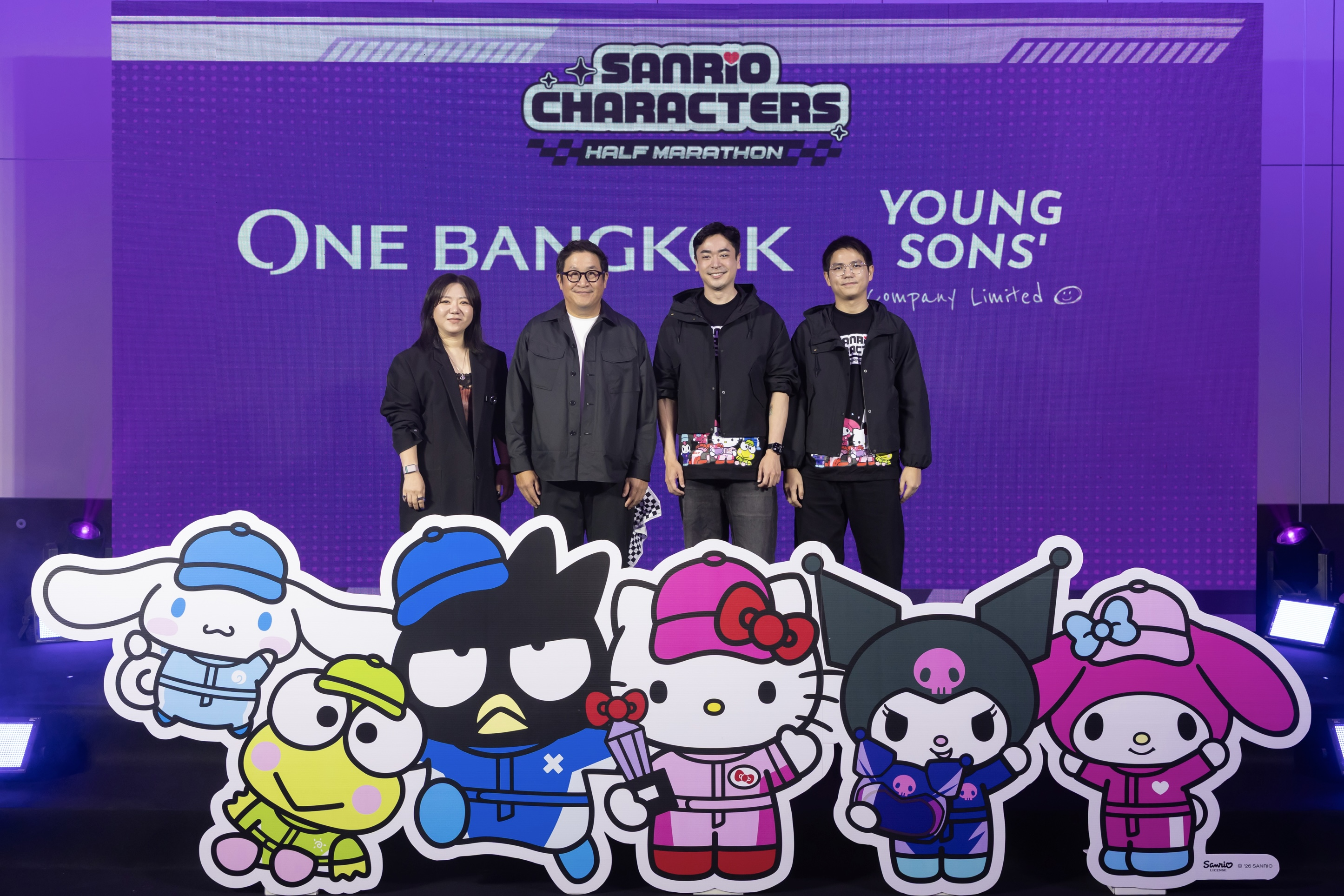 SANRIO CHARACTERS HALFMARATHON ที่ วัน แบงค็อก