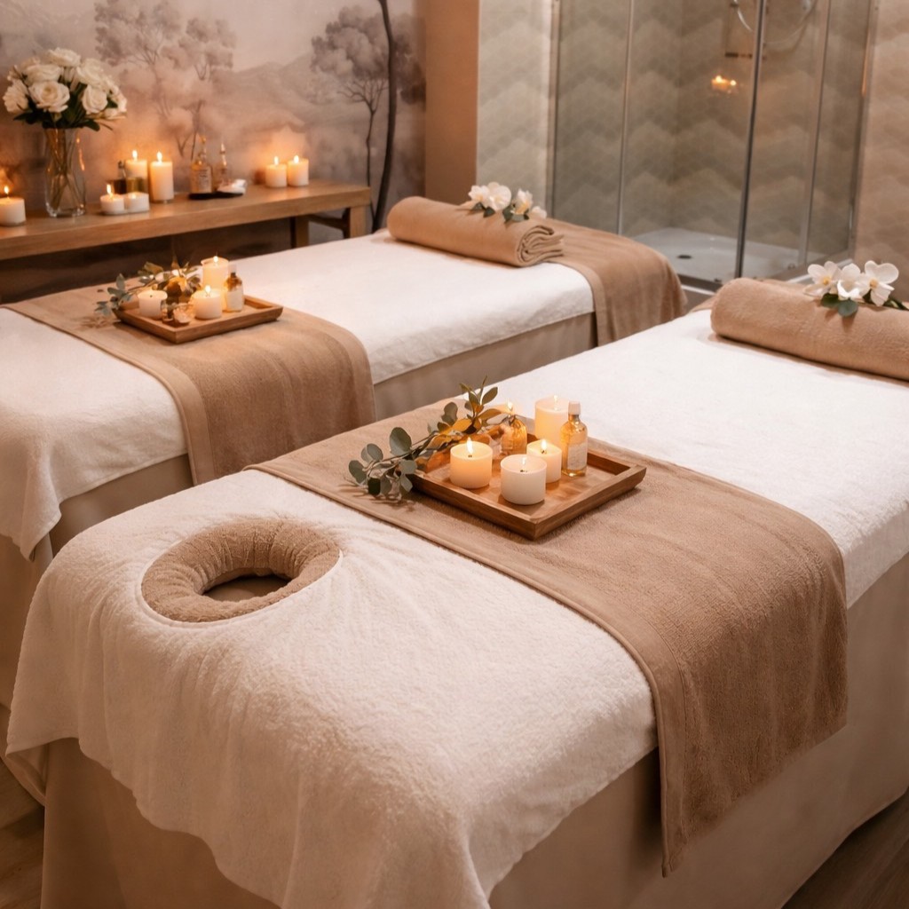 Spa treatments, one of many relaxing things to do after work