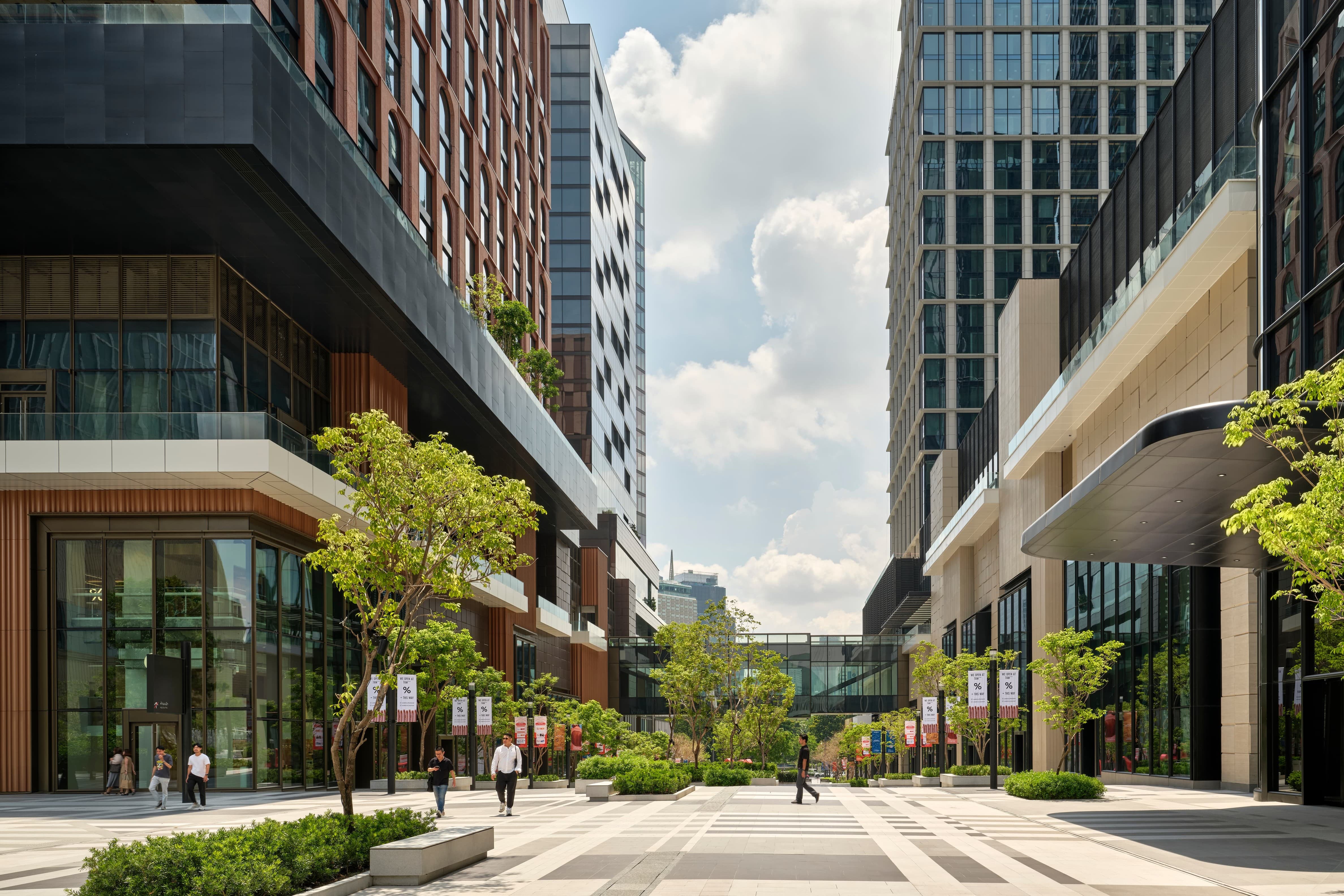 What is the Urban Heat Island effect, and how can Carbon Reduction Measures help?