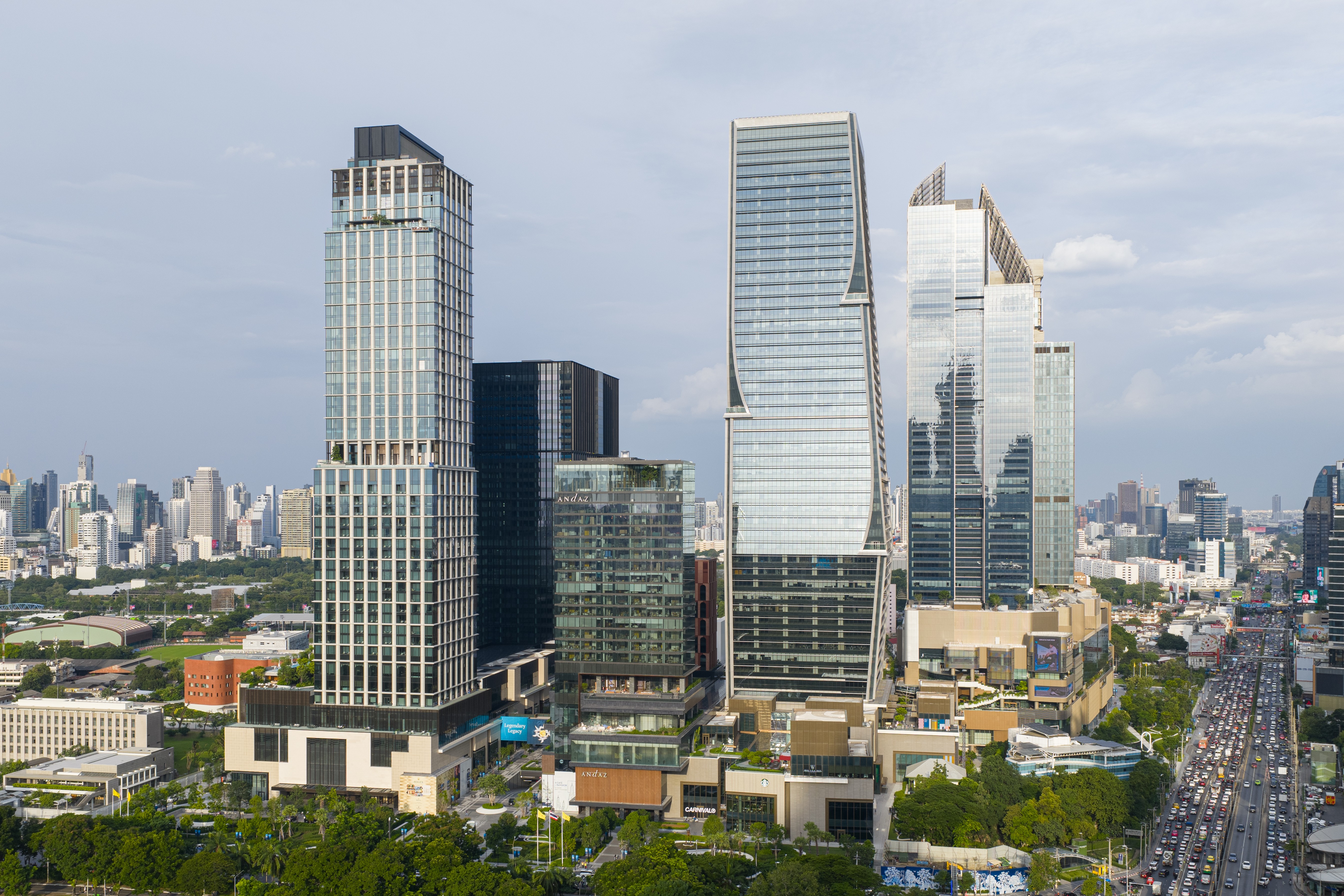One Bangkok, the prototype for a green Smart City in Bangkok.