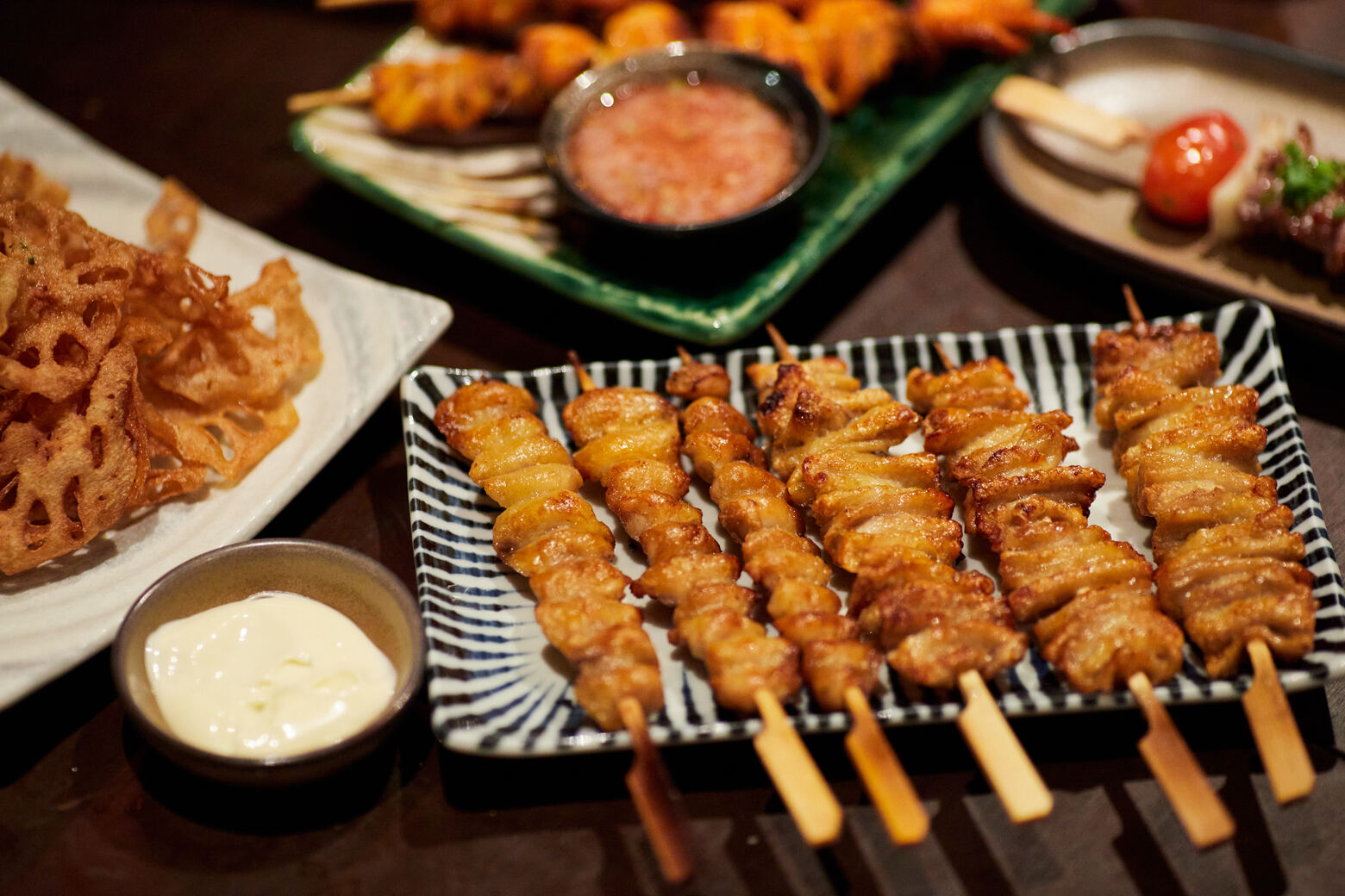 ภาพบรรยากาศร้านอาหารอิซากายะใน วัน แบงค็อก (One Bangkok)