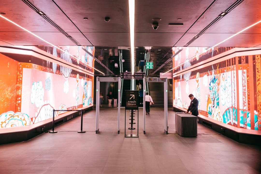 One Bangkok is easily accessible via the Lumphini MRT Station.