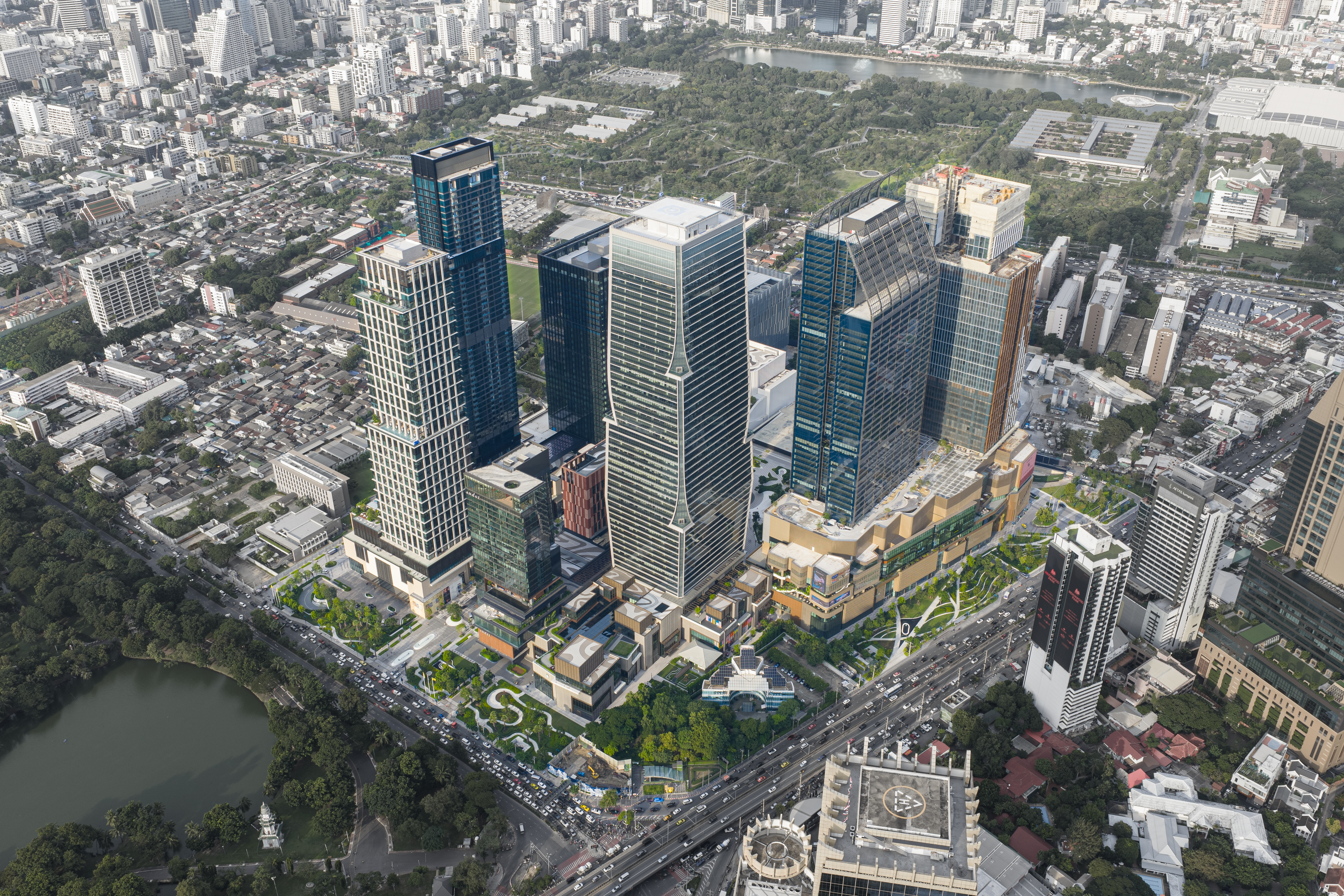 One Bangkok, a prototype of the smart city project.