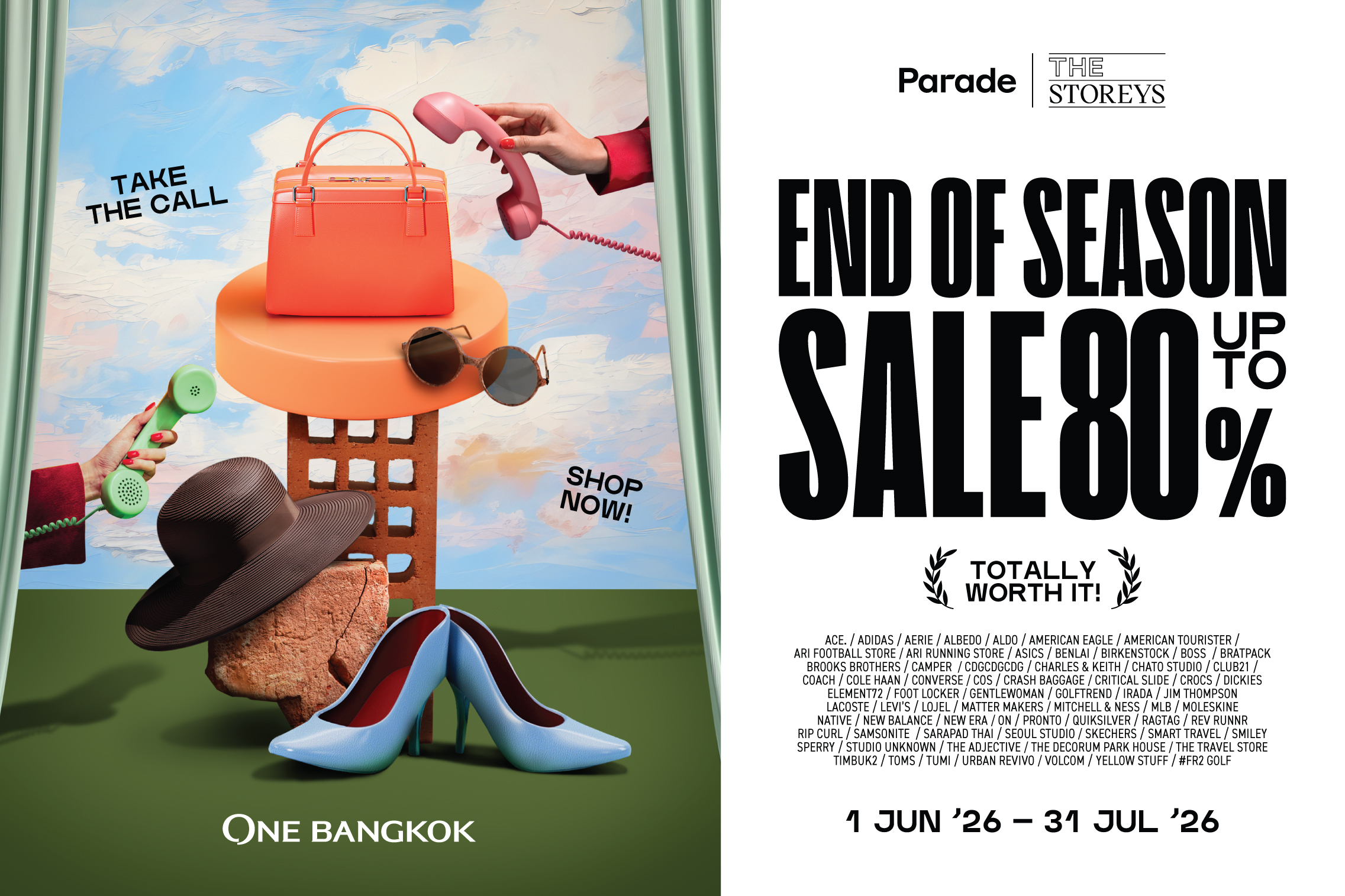 End of Season Sale at One Bangkok