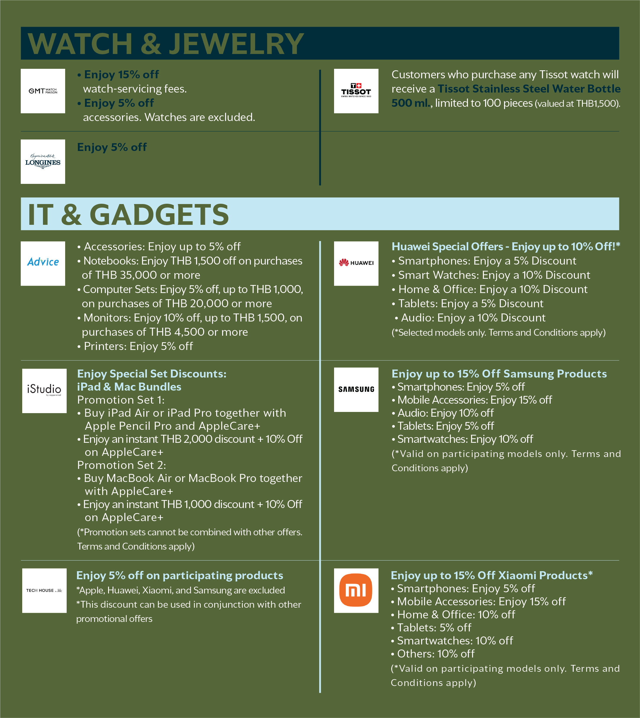 Special Privileges for The 2026 Annual Meetings of the International Monetary Fund at One Bangkok