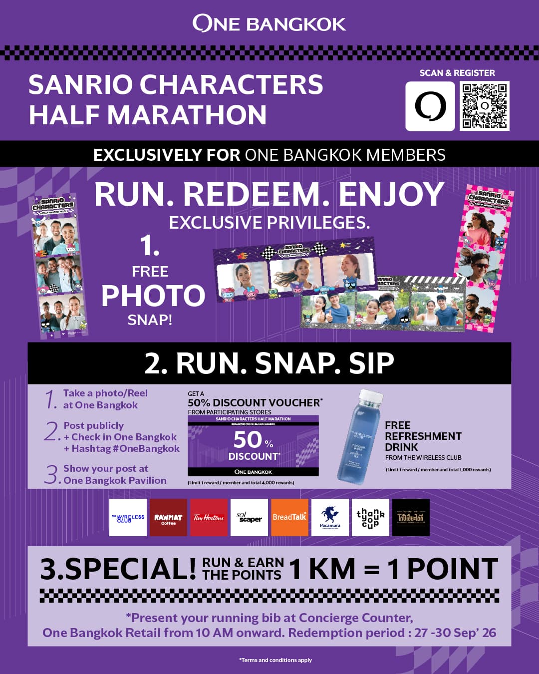 SANRIO CHARACTERS HALF MARATHON's Promotion